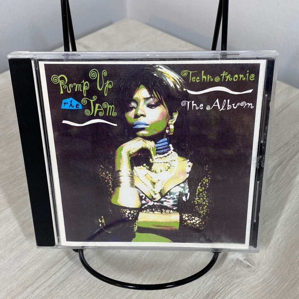 Technotronic Pump Up The Jam Album CD 1989 Vintage Dance Pop House Electronic
